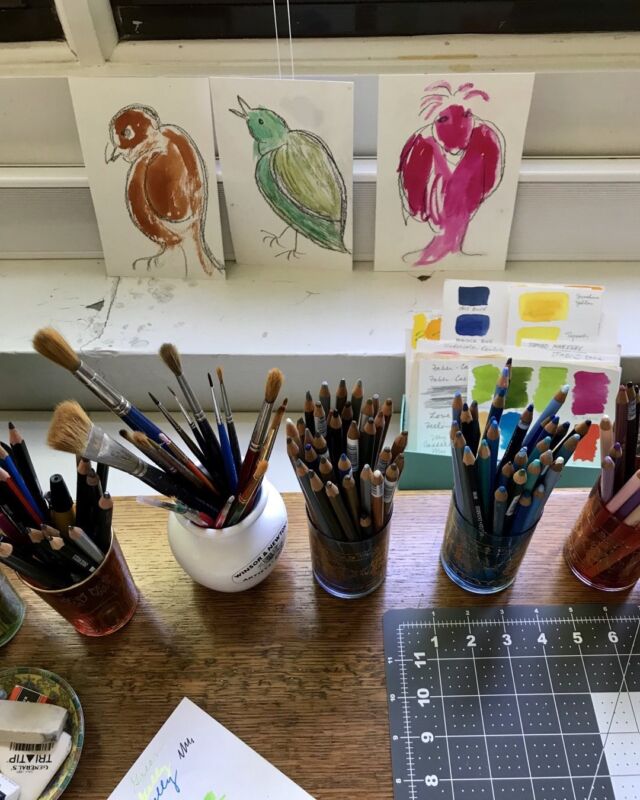 Birds #artinstagram #watercolor #artlovers
